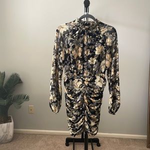 Fate Size medium Floral Ruched mini dress Vici Dolls